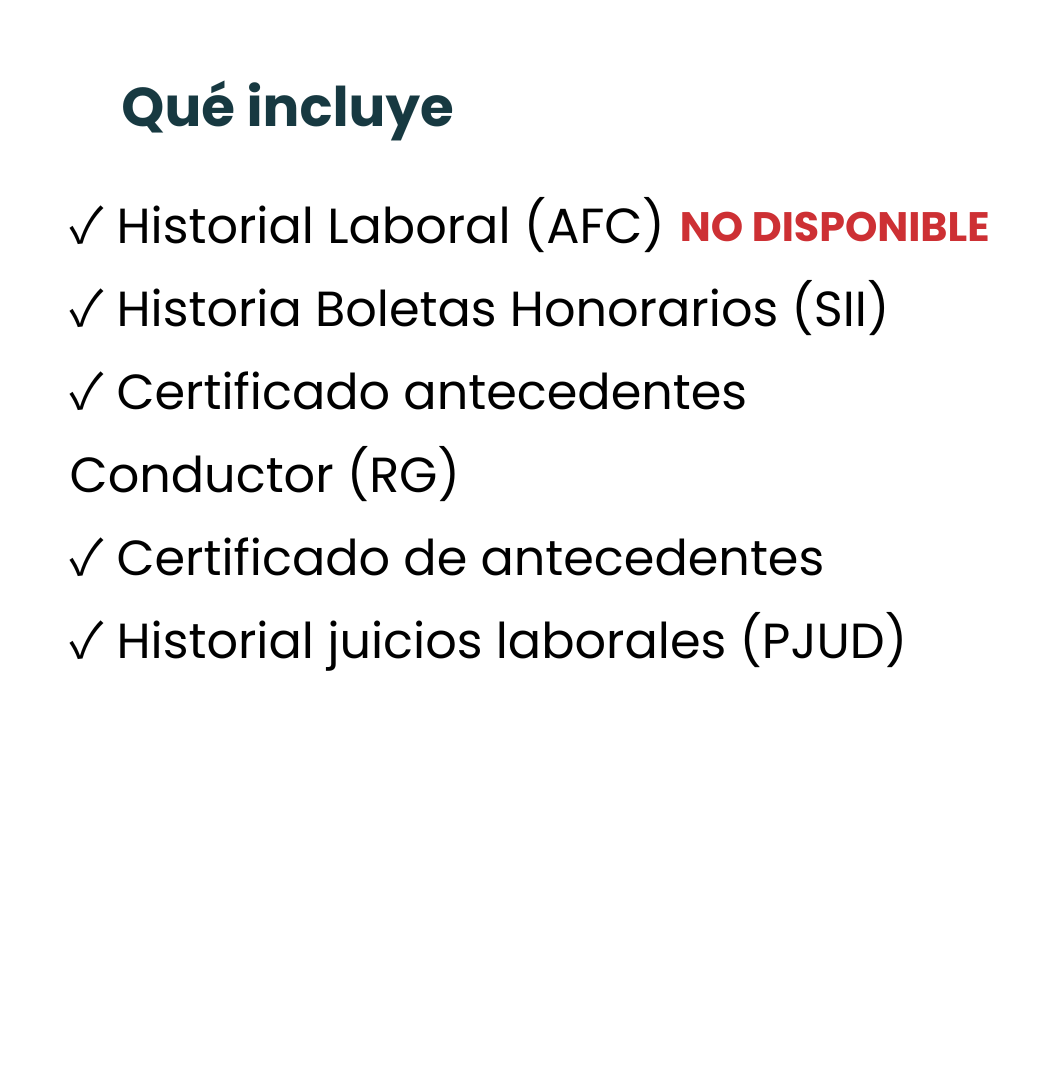 Selección sin AFC